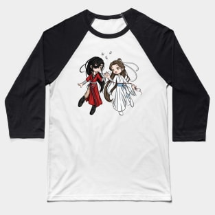 Chibi Fan Art - Heaven Official's Blessing - Hua Cheng and Xie Lian Baseball T-Shirt